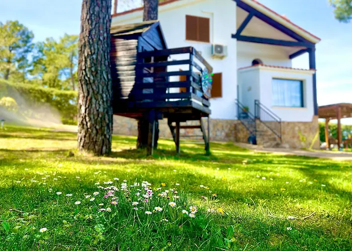 La Pinona - Acogedor En Estribaciones De La Sierra De Gredos - Casa 6 Personas Con Piscina En Avila *